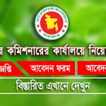 কর কমিশনারের কার্যালয়, কর অঞ্চল - ১৩ নিয়োগ বিজ্ঞপ্তি