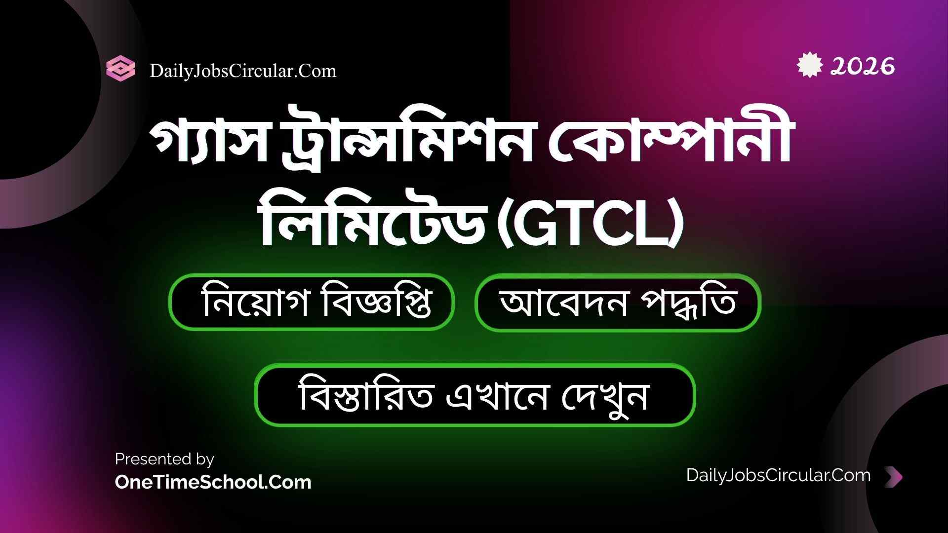 গ্যাস ট্রান্সমিশন কোম্পানী লিমিটেড (GTCL)