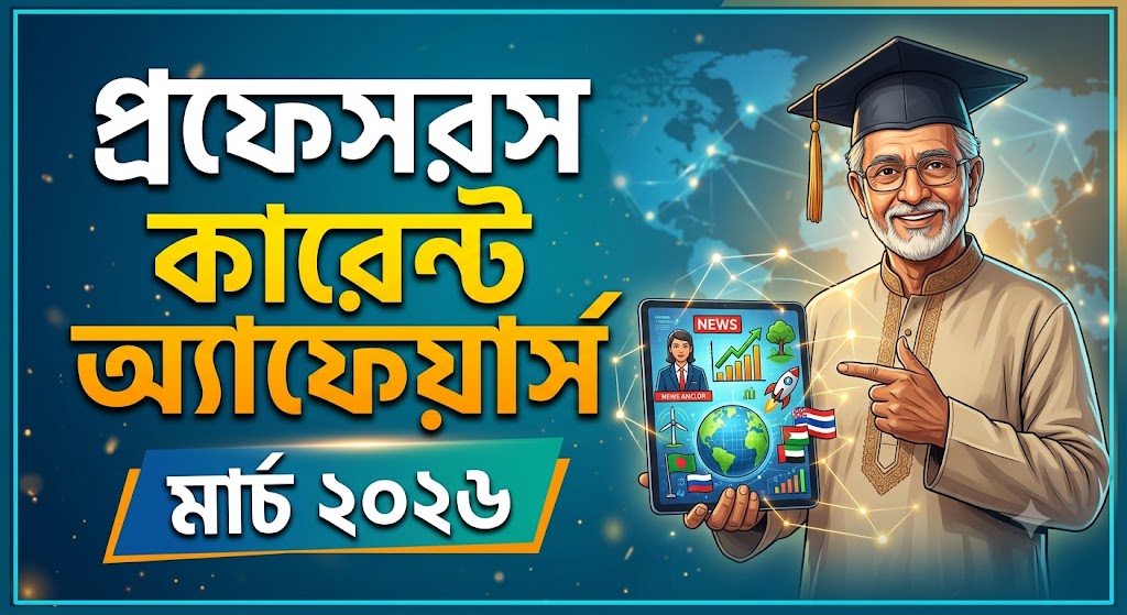 প্রফেসরস কারেন্ট অ্যাফেয়ার্স মার্চ ২০২৬