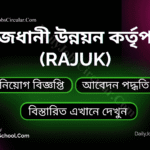 রাজধানী উন্নয়ন কর্তৃপক্ষ (rajuk)